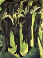 Ernst Ludwig Kirchner Five Women on the Street